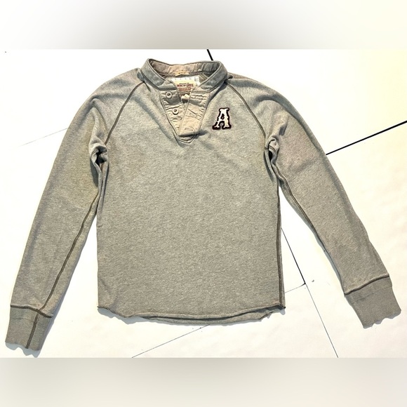 Abercrombie & Fitch Other - Abercrombie and Fitch Vintage Long Sleeve Muscle Shirt with A Logo Size Large